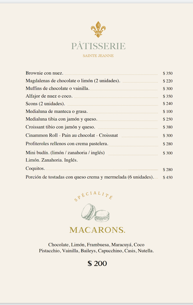 L'Époque Bistro Menu - Image 3